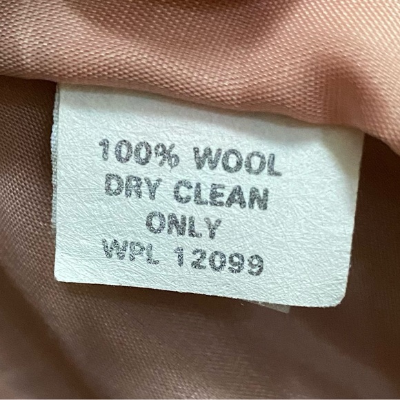 Vintage Bicci Florine Wachter Two Piece Suit Skirt Women 8 Union Made USA Wool - Picture 13 of 15